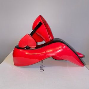 stiletto red heels